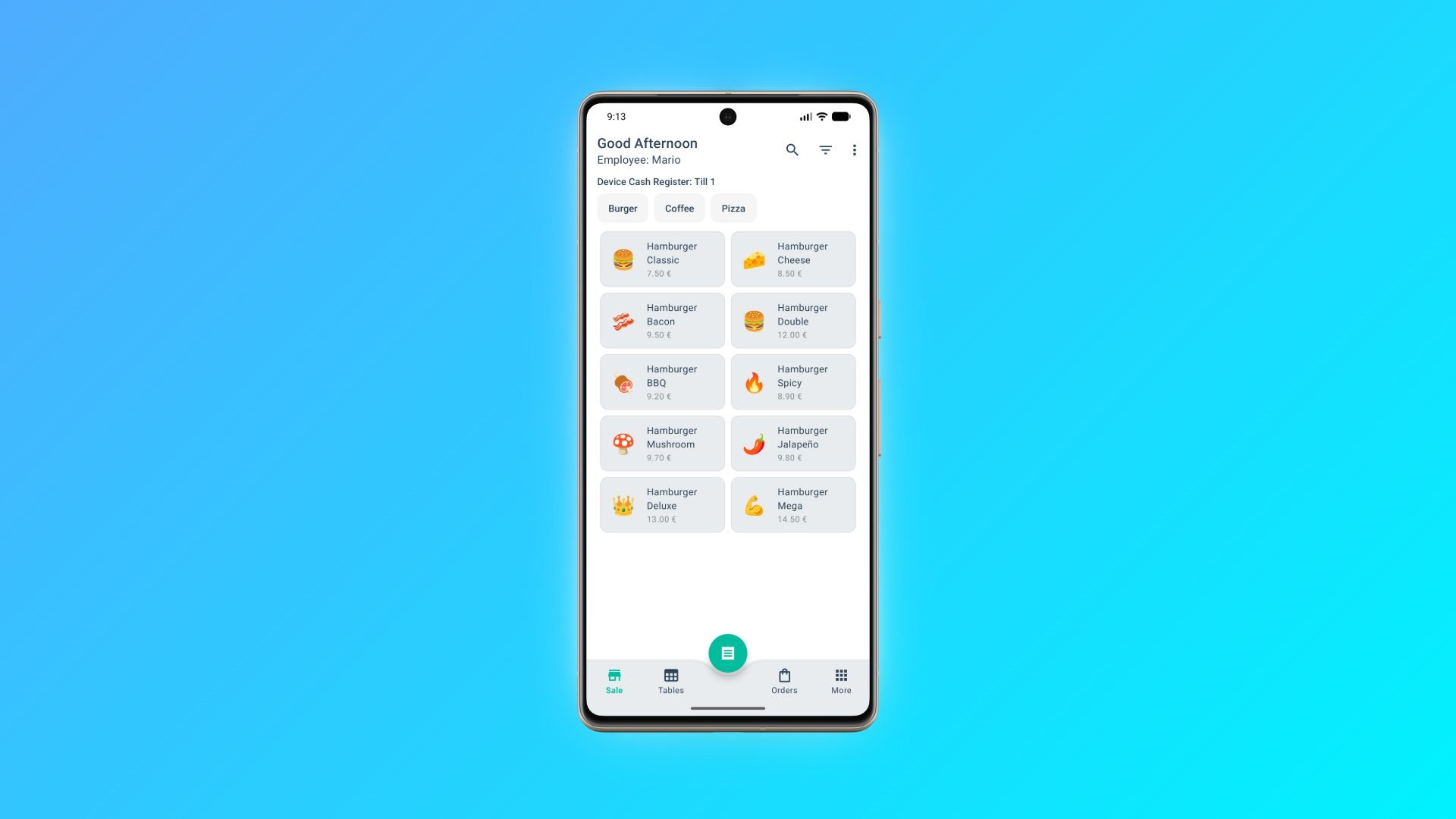 Offline-first POS for hospitality